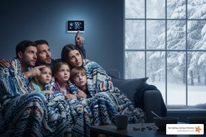 heating blowing cold air in anderson in